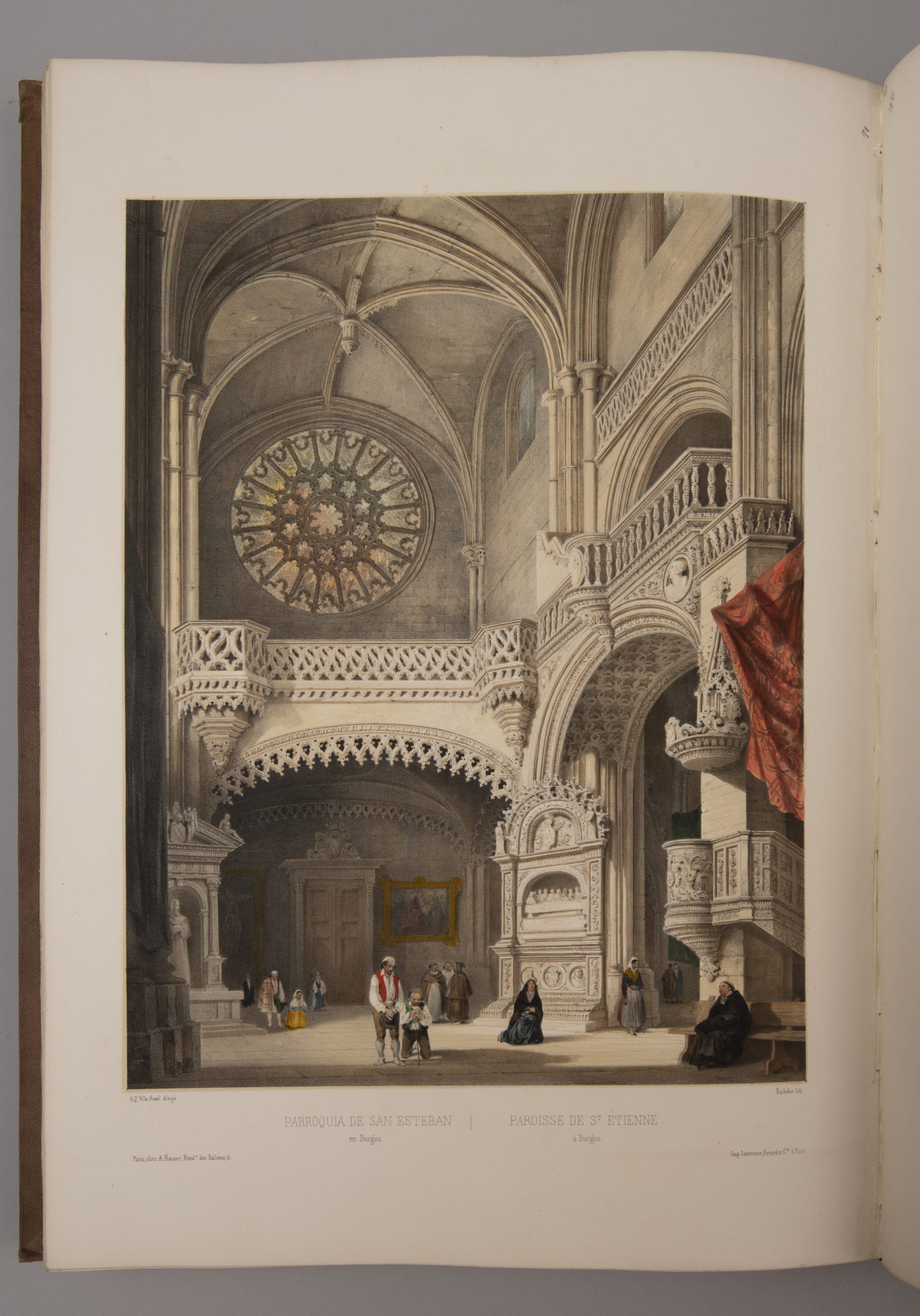 Pérez Villa-Amil. España artística y Monumental. 1842 - 1850